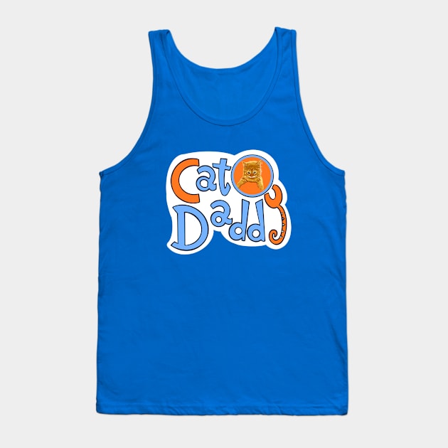 Ginger Cat Daddy Tank Top by TAP4242